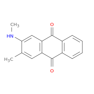 9,10-Anthracenedione, 2-methyl-3-(methylamino)-