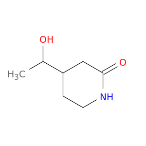 4-(1-hydroxyethyl)piperidin-2-one