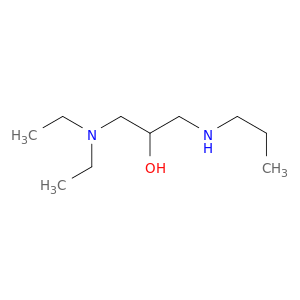 2-Propanol, 1-(diethylamino)-3-(propylamino)-
