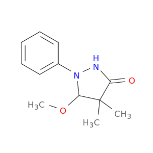 5-Methoxy-4,4-dimethyl-1-phenylpyrazolidin-3-one