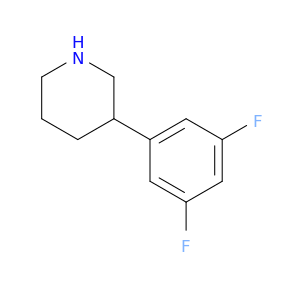 3-(3,5-二氟苯基)哌啶