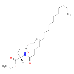 L-Glutamic acid,N-(1-oxohexadecyl)-, diethyl ester (9CI)