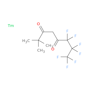 6,6,7,7,8,8,8-heptafluoro-2,2-dimethyl-octane-3,5-dione; thulium