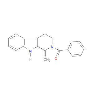 1H-Pyrido[3,4-b]indole, 2-benzoyl-2,3,4,9-tetrahydro-1-methylene-