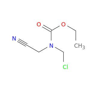 Carbamic acid, (chloromethyl)(cyanomethyl)-, ethyl ester