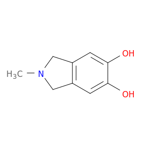 1H-Isoindole-5,6-diol, 2,3-dihydro-2-methyl-