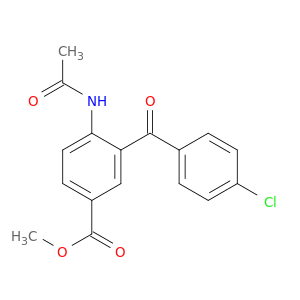Methyl 4-acetamido-3-(4-chlorobenzoyl)benzoate