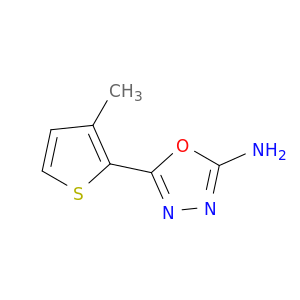 5-(3-甲基噻吩-2-基)-1,3,4-恶二唑-2-胺