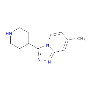 7-甲基-3-(4-哌啶基)-1,2,4-三唑唑[4,3-A]吡啶
