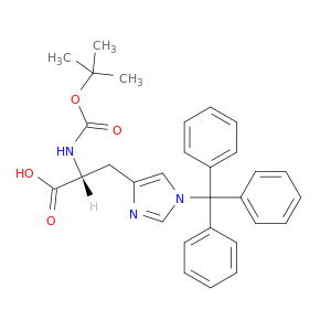 N-[(1,1-二甲基乙氧基)羰基]-1-(三苯基甲基)-D-组氨酸