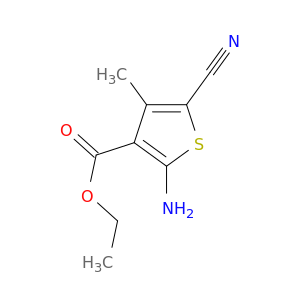 2-氨基-5-氰基-3-甲基噻吩-4-甲酸乙酯