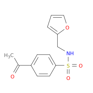 4-乙酰基-N-（2-呋喃甲基）苯磺酰胺
