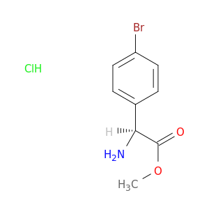 (S)-2-氨基-2-(4-溴苯基)乙酸甲酯盐酸盐