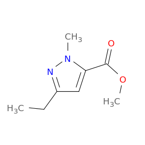 1H-Pyrazole-5-carboxylic acid, 3-ethyl-1-methyl-, methyl ester