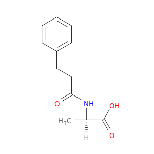 (2R)-2-(3-phenylpropanamido)propanoic acid