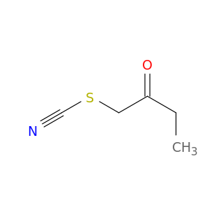 Thiocyanic acid, 2-oxobutyl ester