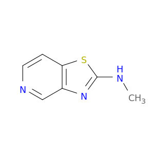 Thiazolo[4,5-c]pyridin-2-amine, N-methyl-