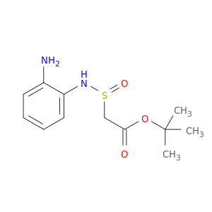 Acetic acid, [[(2-aminophenyl)amino]sulfinyl]-, 1,1-dimethylethyl ester