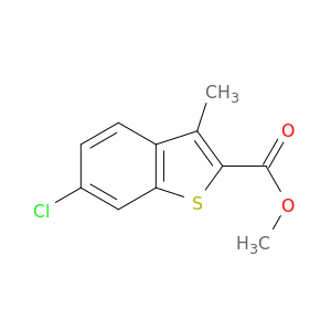 6-氯-3-甲基苯并噻吩-2-甲酸甲酯