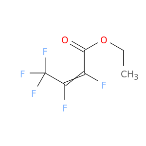 2-Butenoic acid, 2,3,4,4,4-pentafluoro-, ethyl ester