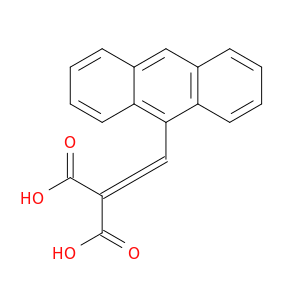 (anthracen-9-ylmethylidene)propanedioic acid