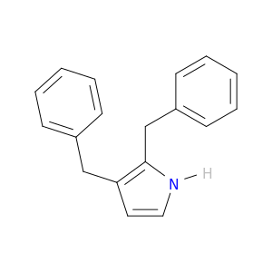 1H-Pyrrole, 2,3-bis(phenylmethyl)-