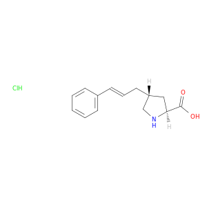 反-4-(苯丙烯基)-L-脯氨酸盐酸盐