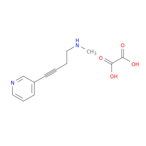3-Butyn-1-amine, N-methyl-4-(3-pyridinyl)-, ethanedioate (1:1)