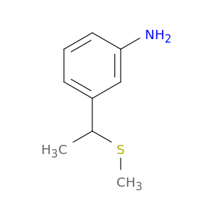3-[1-(Methylsulfanyl)ethyl]aniline