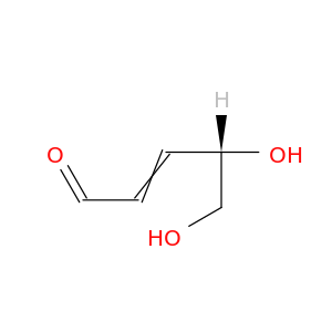2-Pentenal, 4,5-dihydroxy-, (4S)-
