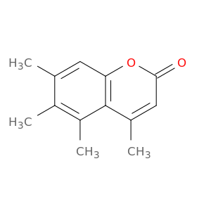 2H-1-Benzopyran-2-one, 4,5,6,7-tetramethyl-