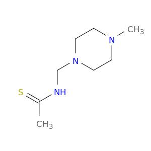 Ethanethioamide,N-[(4-methyl-1-piperazinyl)methyl]-