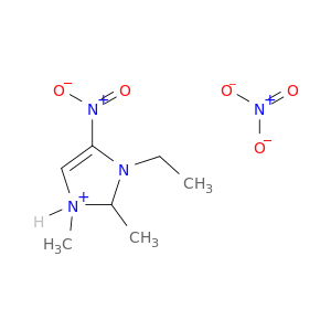1H-Imidazolium, 3-ethyl-1,2-dimethyl-4-nitro-, nitrate