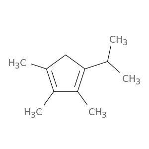 1,3-Cyclopentadiene, 1,2,3-trimethyl-4-(1-methylethyl)-