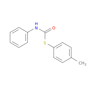 Carbamothioic acid, phenyl-, S-(4-methylphenyl) ester