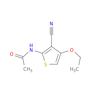Acetamide, N-(3-cyano-4-ethoxy-2-thienyl)-