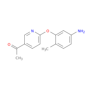 1-[6-(5-氨基-2-甲基苯氧基)-3-吡啶基]乙酮