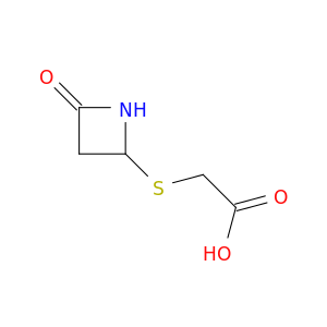 Acetic acid, [(4-oxo-2-azetidinyl)thio]-
