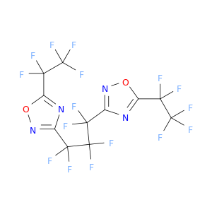 1,2,4-Oxadiazole,3,3'-(hexafluorotrimethylene)bis[5-(pentafluoroethyl)- (7CI,8CI)