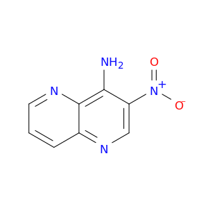 1,5-Naphthyridin-4-amine, 3-nitro-