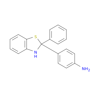 4-(2-phenyl-2,3-dihydro-1,3-benzothiazol-2-yl)aniline
