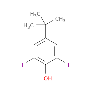 4-叔丁基-2,6-二碘苯酚