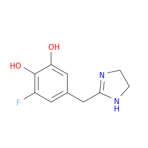 1,2-Benzenediol, 5-[(4,5-dihydro-1H-imidazol-2-yl)methyl]-3-fluoro-