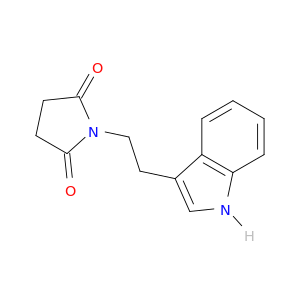 2,5-Pyrrolidinedione, 1-[2-(1H-indol-3-yl)ethyl]-