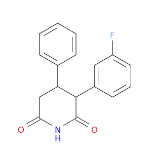 2,6-Piperidinedione, 3-(3-fluorophenyl)-4-phenyl-