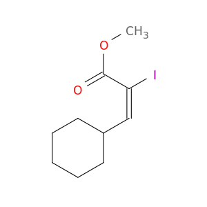 2-Propenoic acid, 3-cyclohexyl-2-iodo-, methyl ester, (2E)-