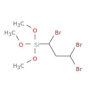 Silane, trimethoxy(1,3,3-tribromopropyl)-