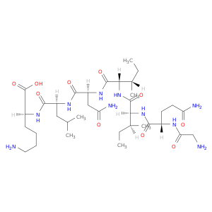 L-Lysine, glycyl-L-glutaminyl-L-isoleucyl-L-isoleucyl-L-asparaginyl-L-leucyl-