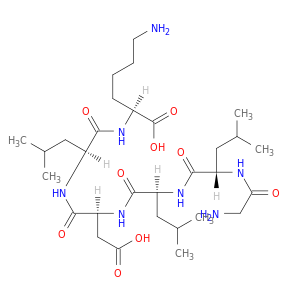 L-Lysine,glycyl-L-leucyl-L-leucyl-L-a-aspartyl-L-leucyl-