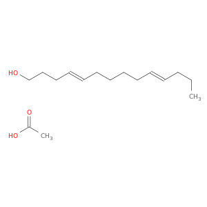 4,10-Tetradecadien-1-ol, acetate, (E,Z)-